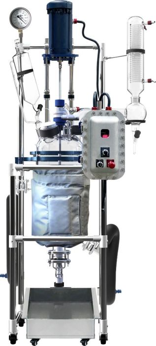  C1D1 Dual-Jacketed 100L 316L-Grade SST Filter Reactor